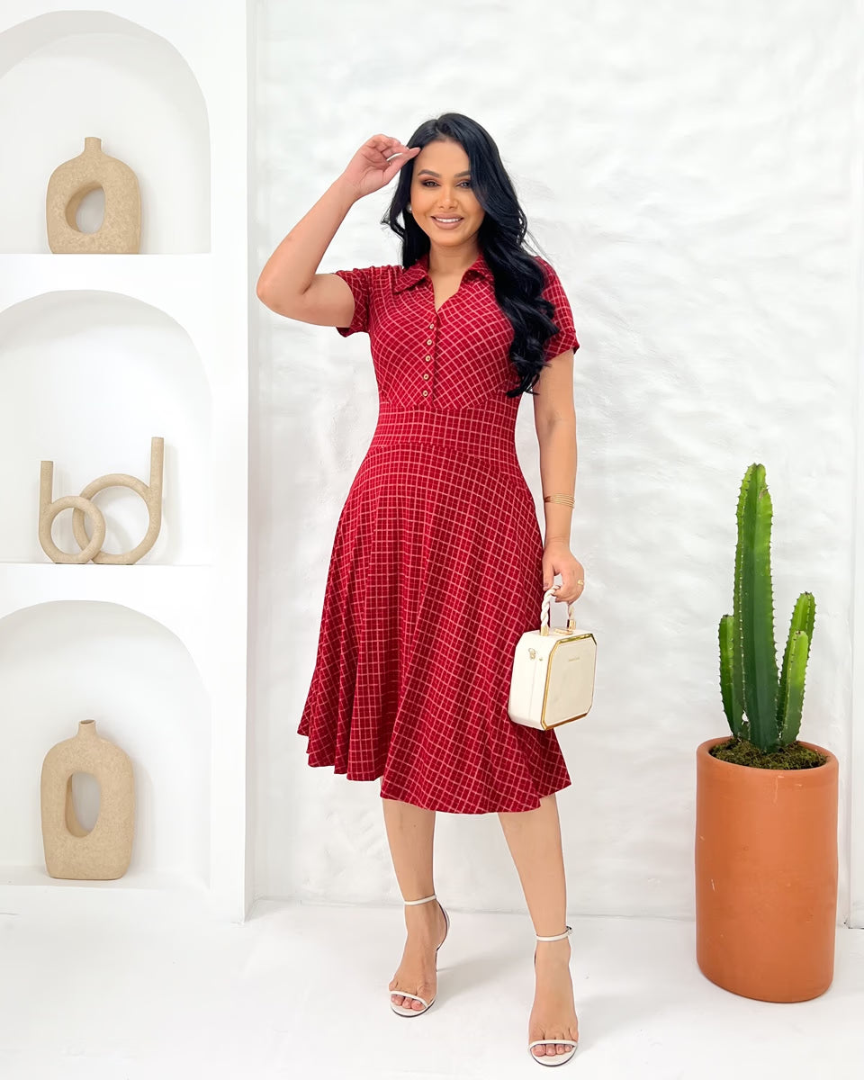 Vestido Viscolycra Soltinho 8483